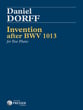 Invention After BWV 1013 Flute Duet cover